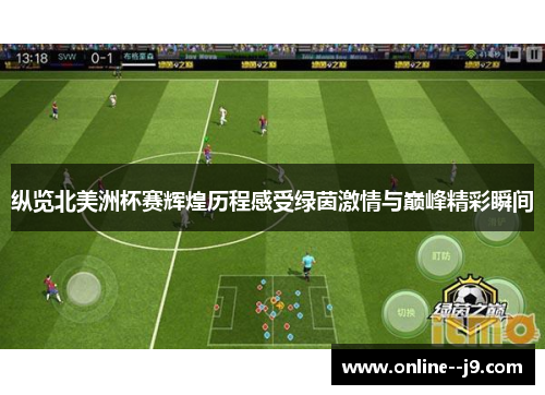 纵览北美洲杯赛辉煌历程感受绿茵激情与巅峰精彩瞬间